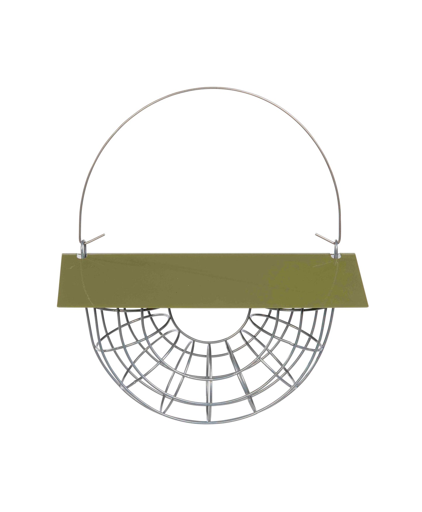 Bird feeder for suet balls holding 5 high quality suet balls. squirrel resistant all metal suet ball bird feeder fitted with rain proof cover and durable metal hanging wire.