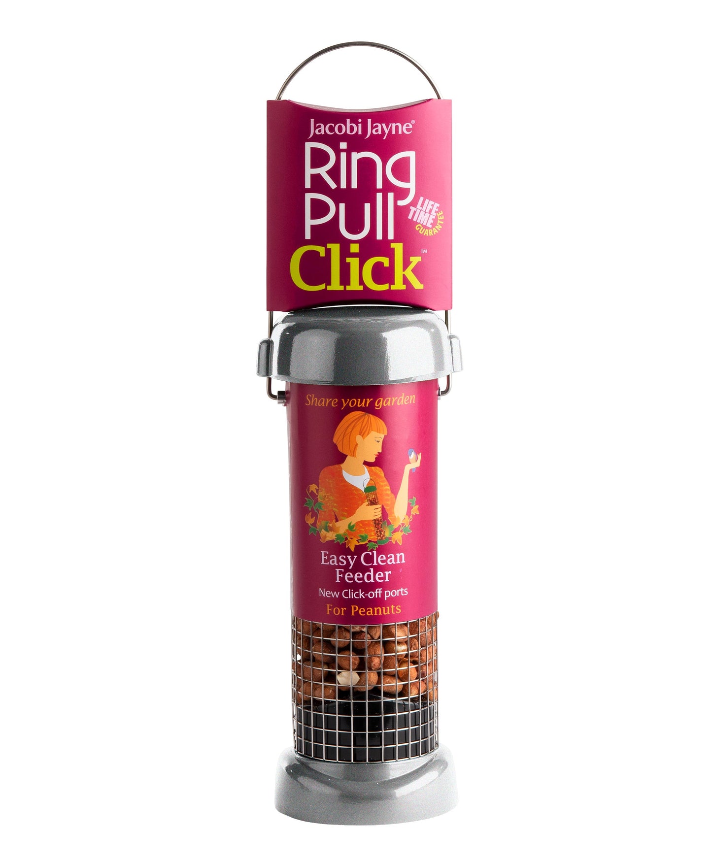 Ring-Pull Click™ Peanut Feeder