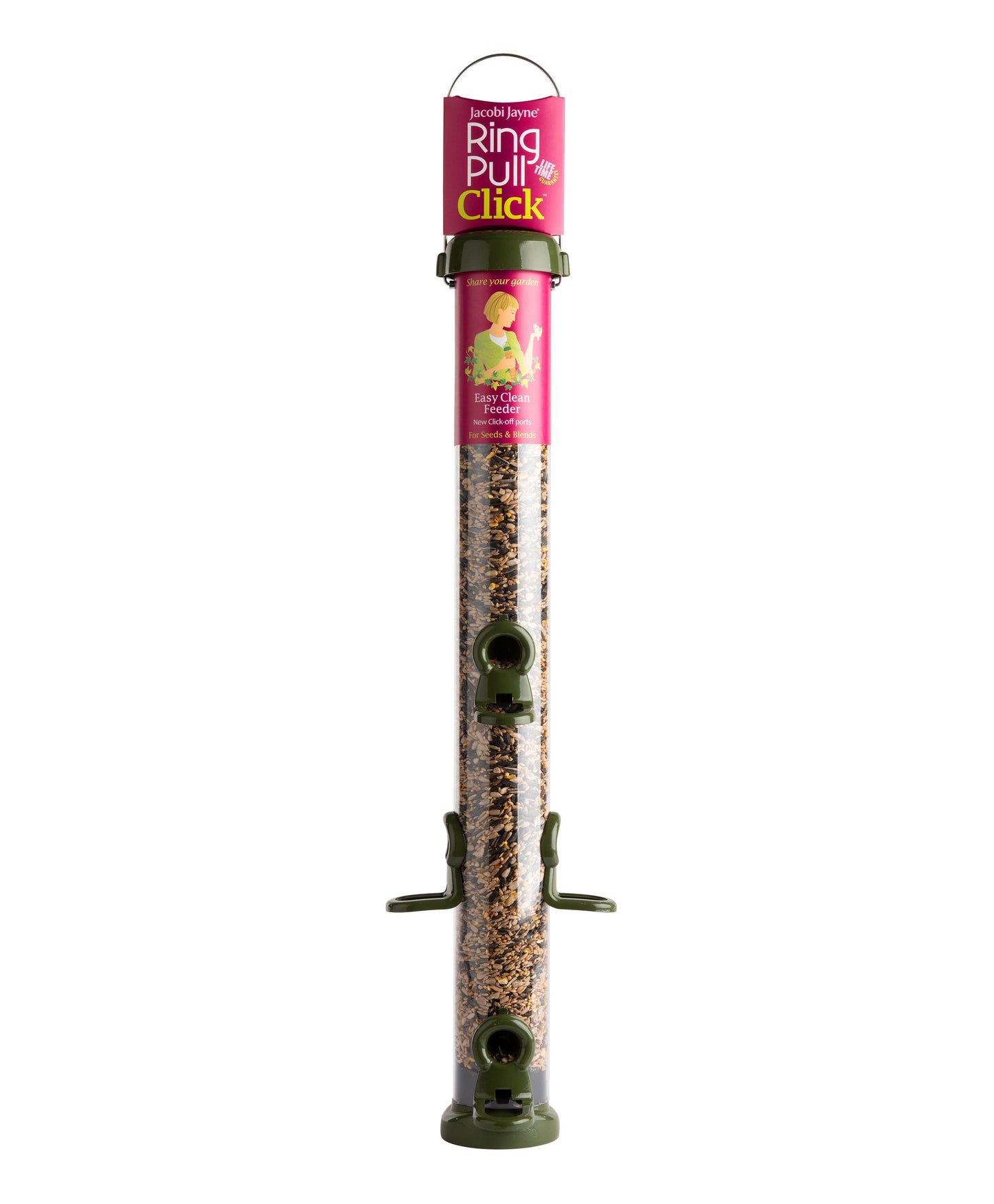 Ring-Pull Click™ Seed Feeder